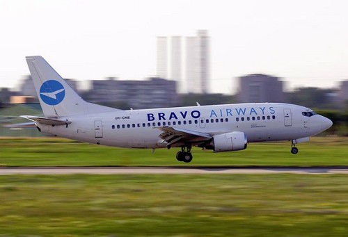Самолет Bravo Airways